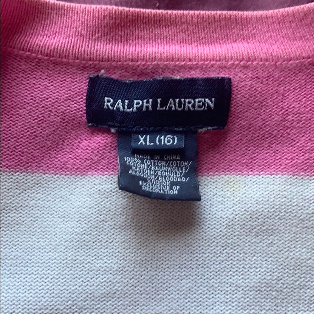 CHILDREN size Xl (16) Ralph Lauren cardigan - Picture 2 of 4